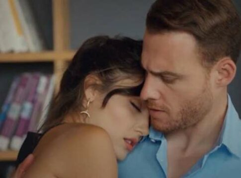 eda dans les bras de serkan a la fin de l'episode 3 de sen cal kapimi