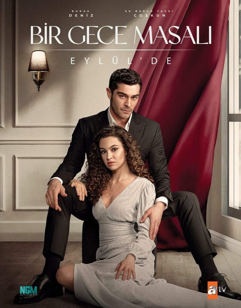 Bir Gece Masali avec burak deniz et coscun su burcu