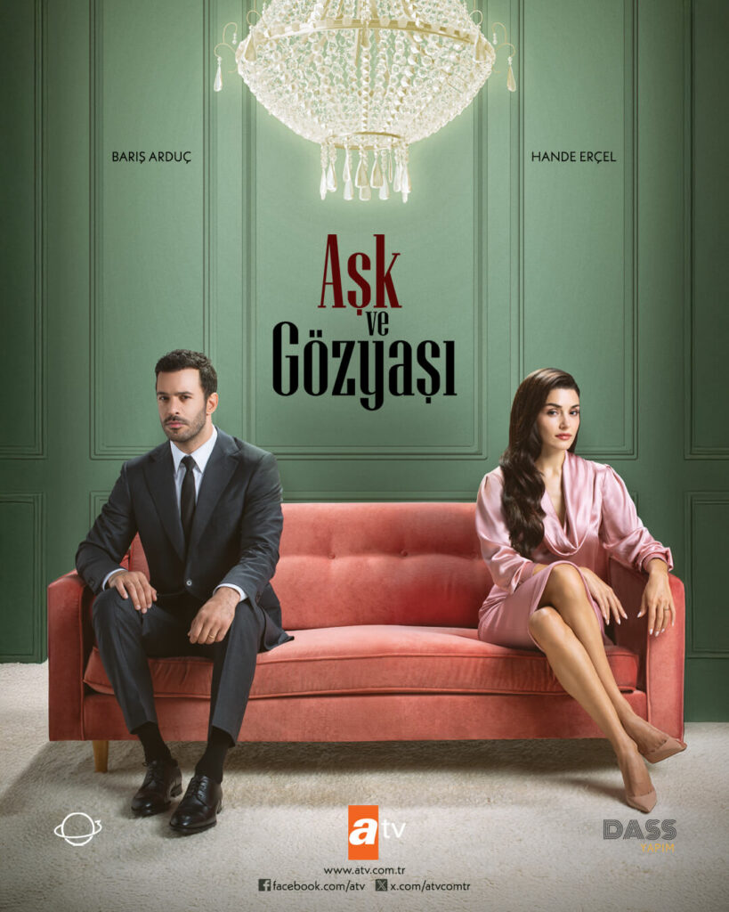 Baris Arduc et hande erçel dans la série ask ve gozyasi